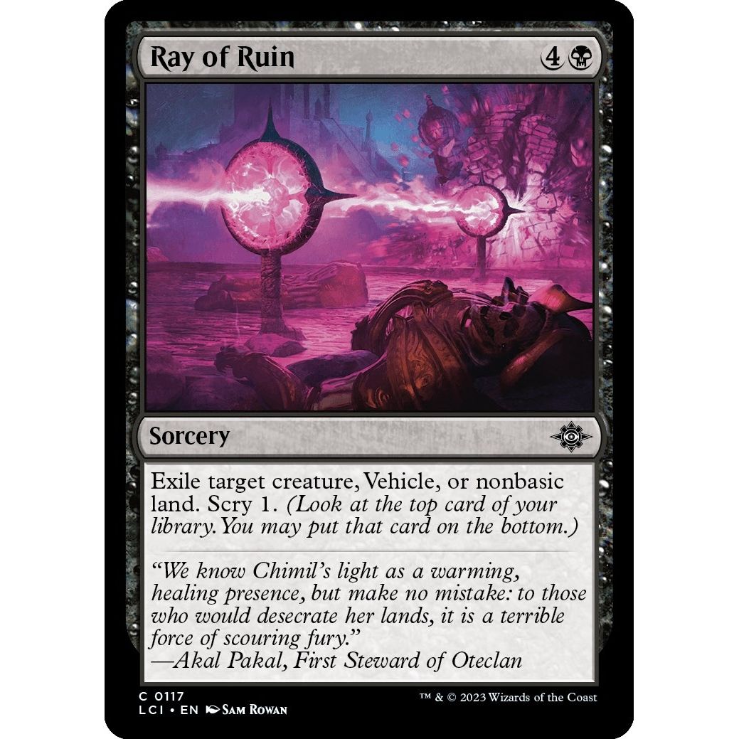 Image for Ray of Ruin (117) (LCI) - Magic: The Gathering