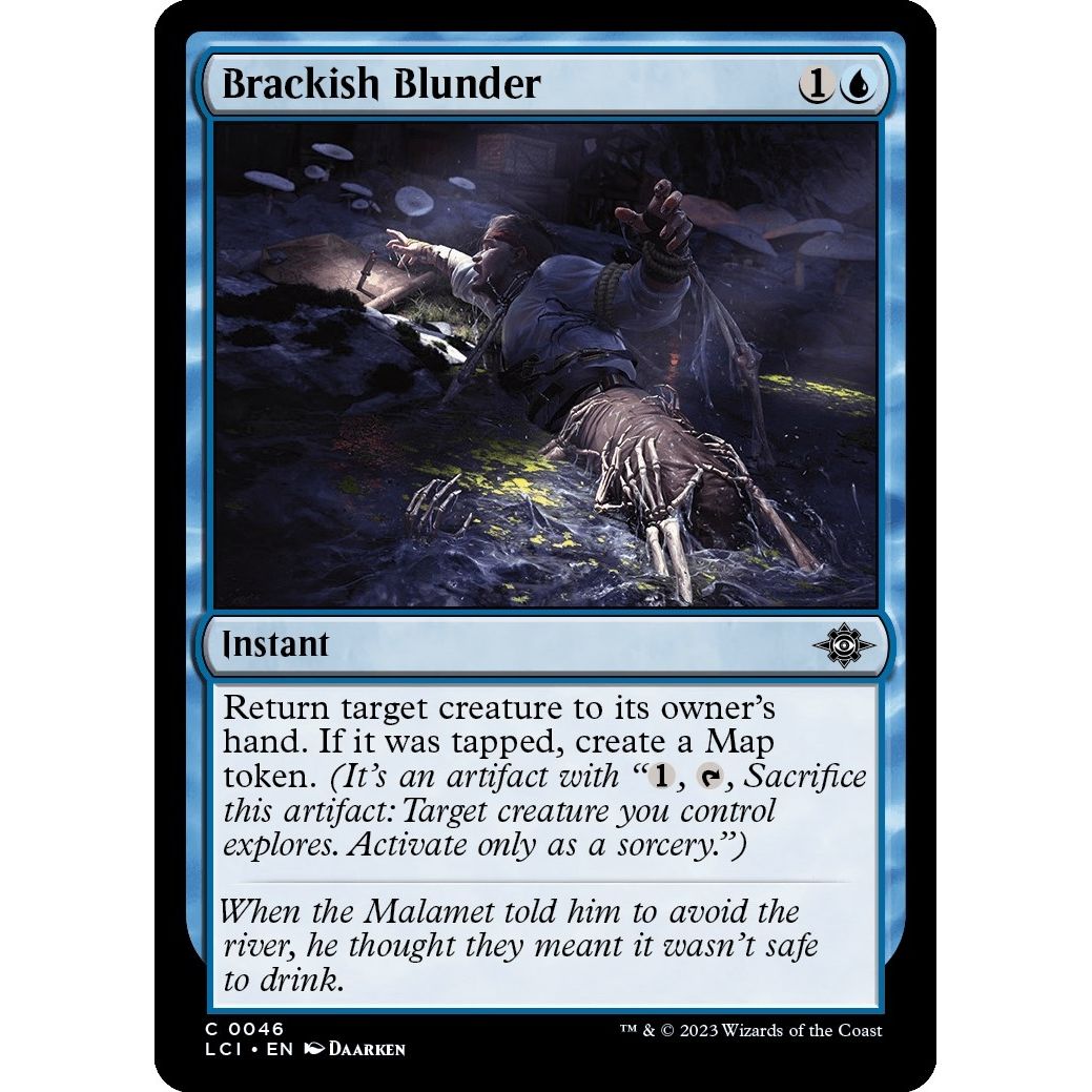 Image for Brackish Blunder (46) (LCI) - Magic: The Gathering