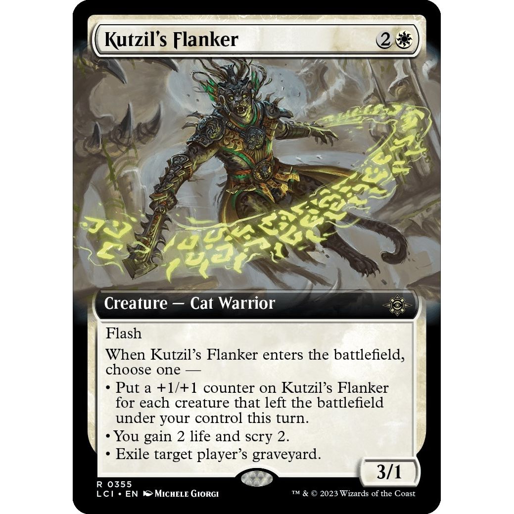 Image for Kutzil's Flanker (Extended Art) (355) (LCI) - Magic: The Gathering