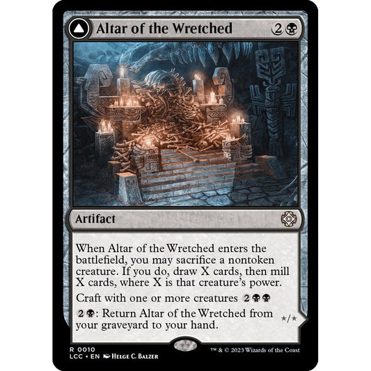 Image for Altar of the Wretched (10) (LCC) - Magic: The Gathering