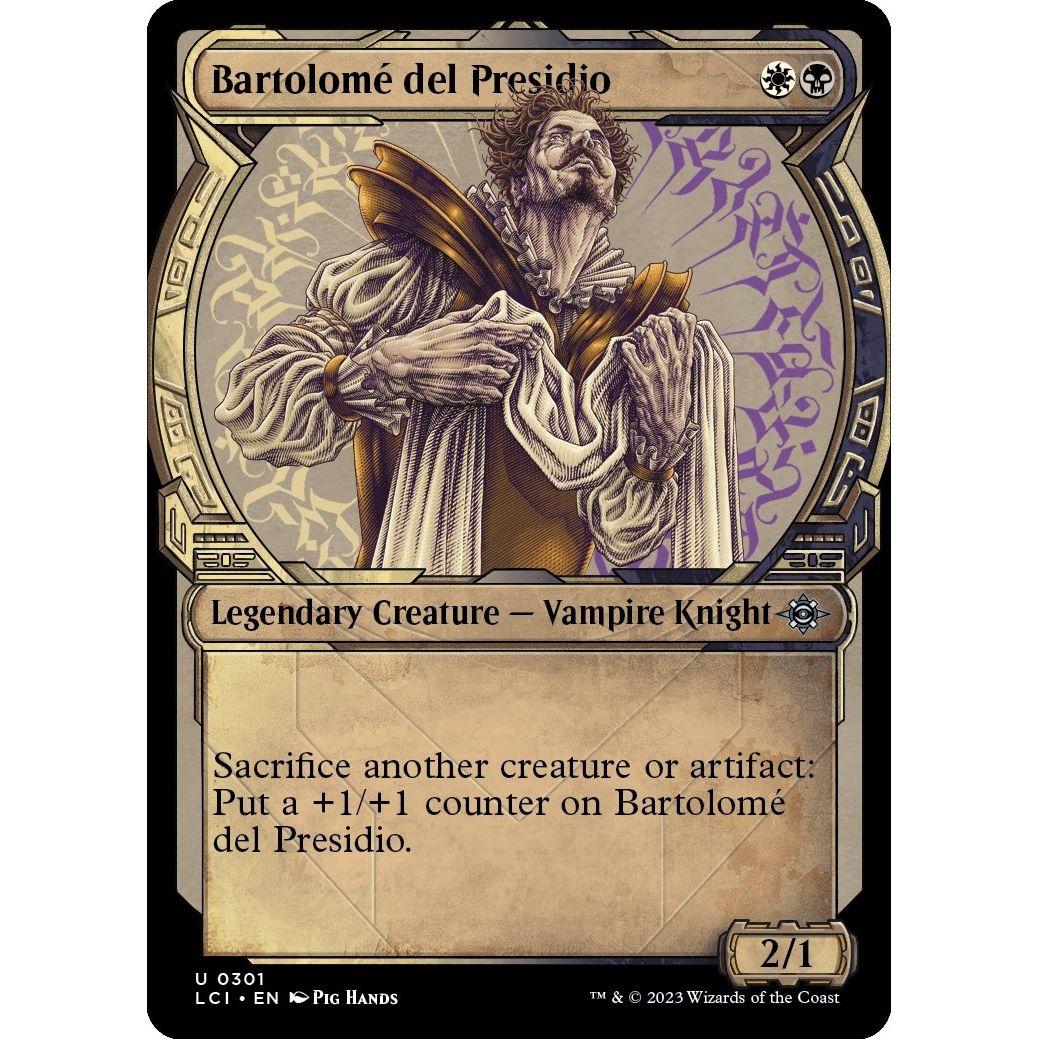 Image for Bartolome del Presidio (Showcase) (301) (LCI) - Magic: The Gathering