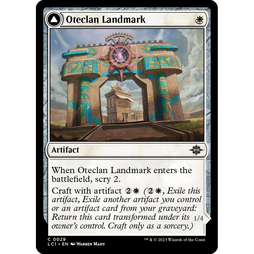 Image for Oteclan Landmark (29) (LCI) - Magic: The Gathering