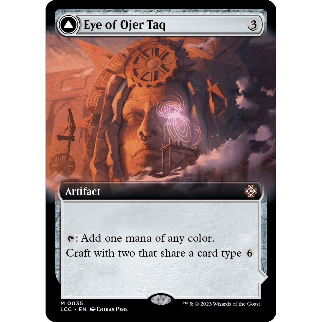 Image for Eye of Ojer Taq (Extended Art) (35) (LCC) - Magic: The Gathering