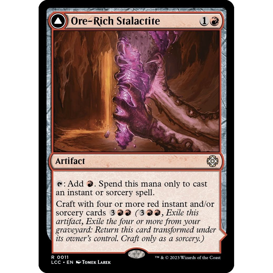 Image for Ore-Rich Stalactite (11) (LCC) - Magic: The Gathering