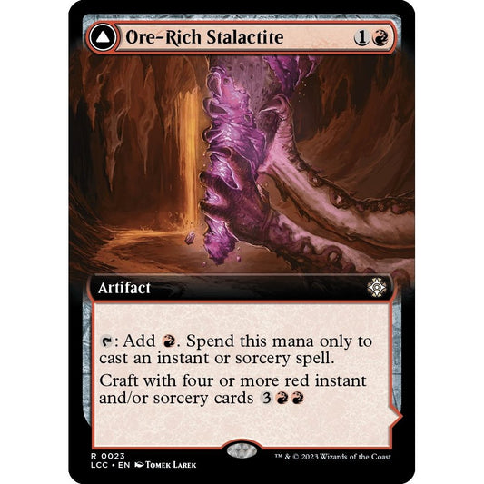 Image for Ore-Rich Stalactite (Extended Art) (23) (LCC) - Magic: The Gathering