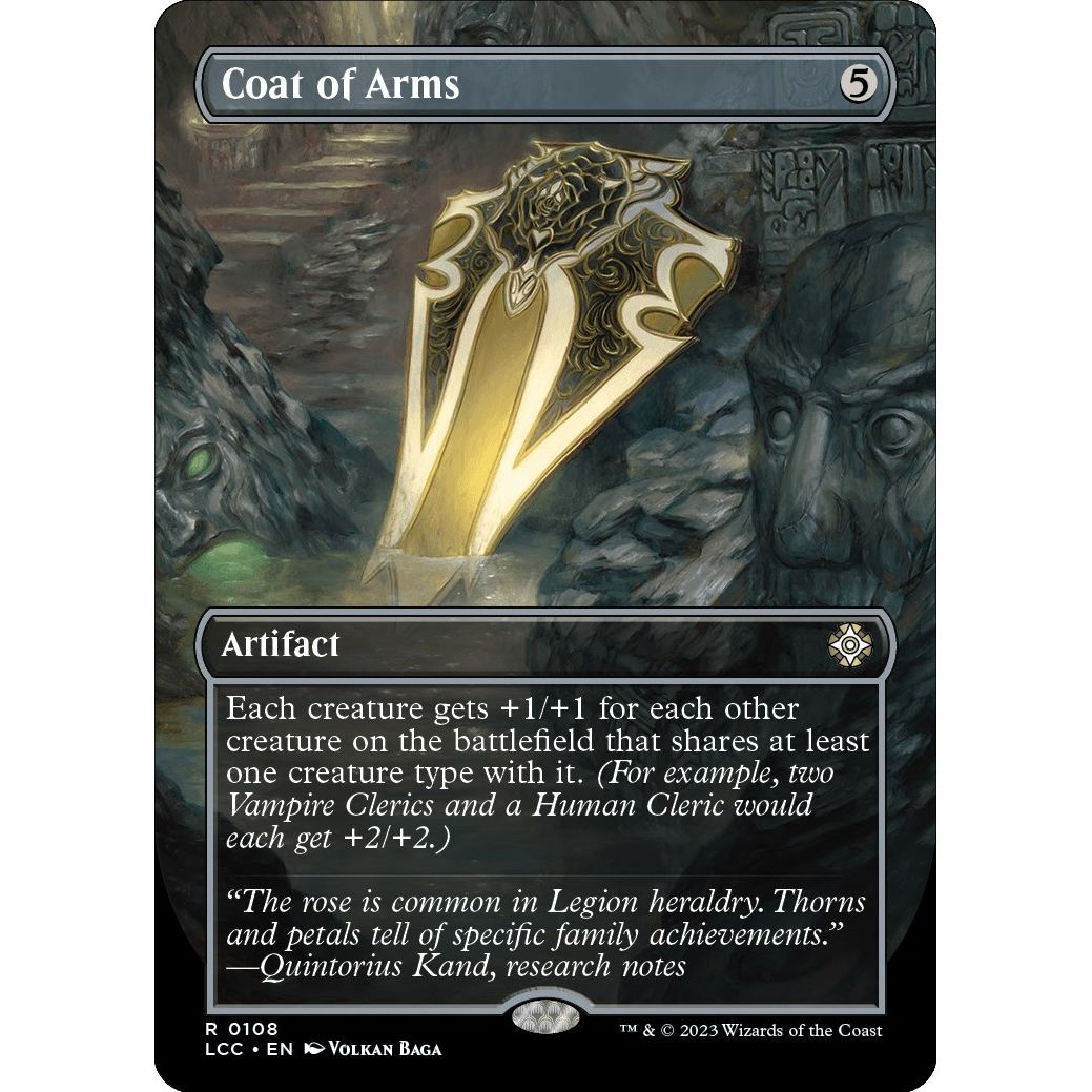 Image for Coat of Arms (Borderless) (108) (LCC) - Magic: The Gathering