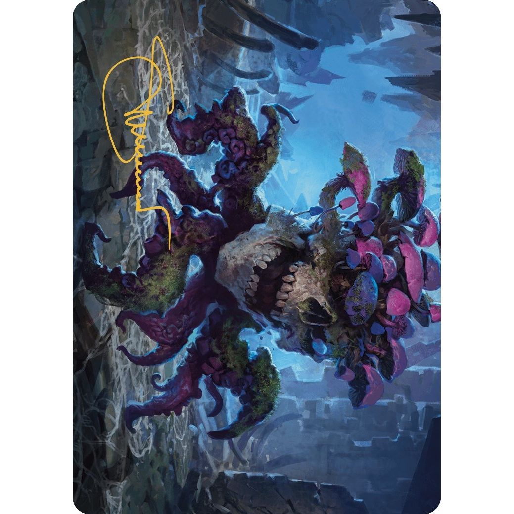 Image for Deathcap Marionette Art Card (Gold-Stamped Signature) (16) (ASLCI) - Magic: The Gathering