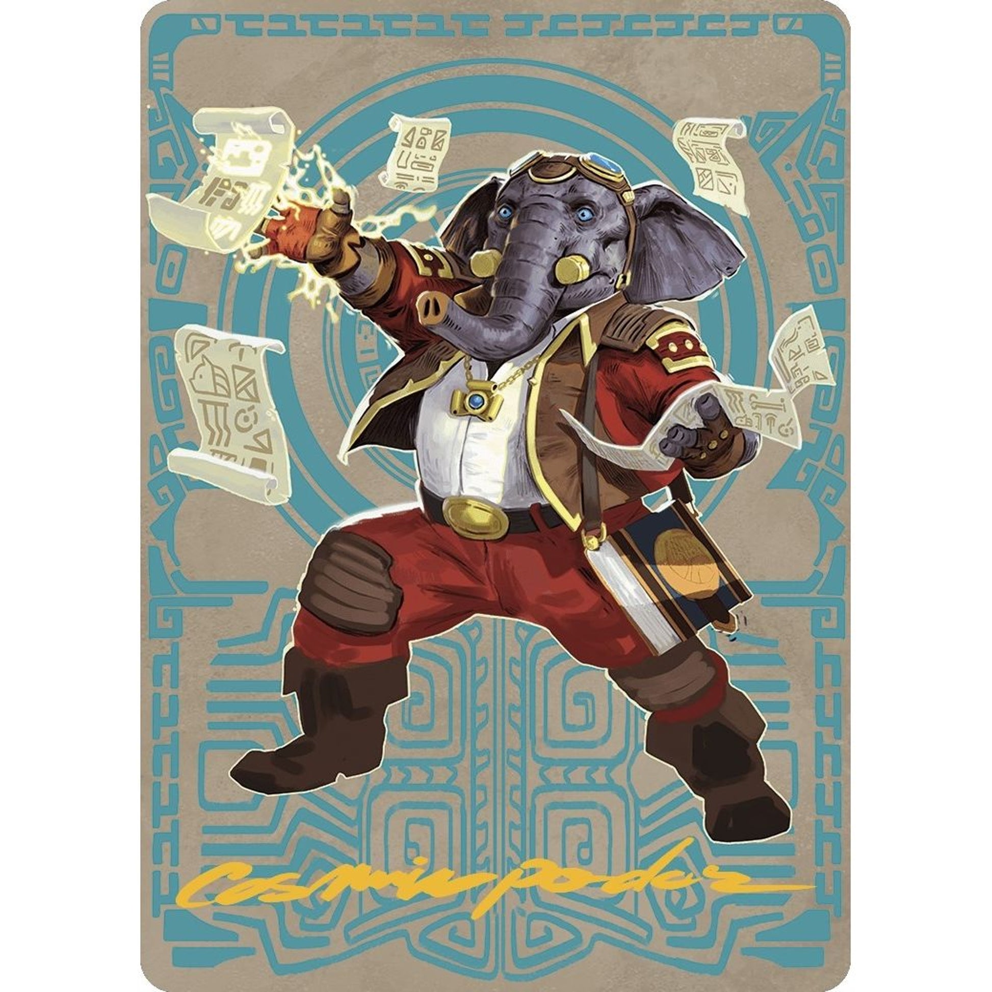 Image for Quintorius Kand Art Card (65/81) (Gold-Stamped Signature) (65) (ASLCI) - Magic: The Gathering
