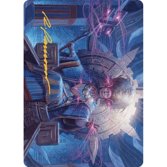 Image for Akal Pakal, First Among Equals Art Card (8/81) (Gold-Stamped Signature) (8) (ASLCI) - Magic: The Gathering