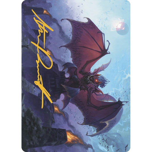 Image for Aclazotz, Deepest Betrayal Art Card (Gold-Stamped Signature) (14) (ASLCI) - Magic: The Gathering