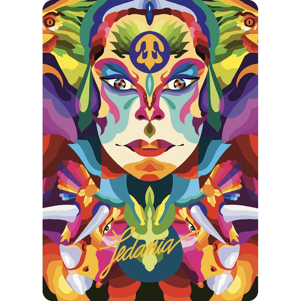 Image for Roar of the Fifth People Art Card (Gold-Stamped Signature) (63) (ASLCI) - Magic: The Gathering