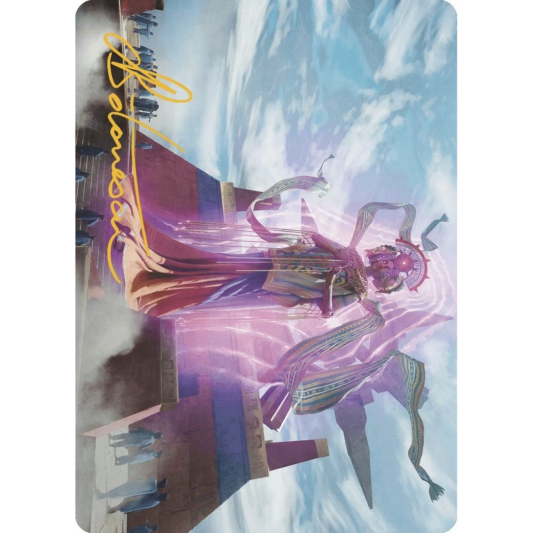 Image for Ojer Taq, Deepest Foundation Art Card (4/81) (Gold-Stamped Signature) (4) (ASLCI) - Magic: The Gathering