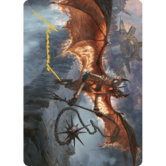 Image for Bloodletter of Aclazotz Art Card (15/81) (Gold-Stamped Signature) (15) (ASLCI) - Magic: The Gathering