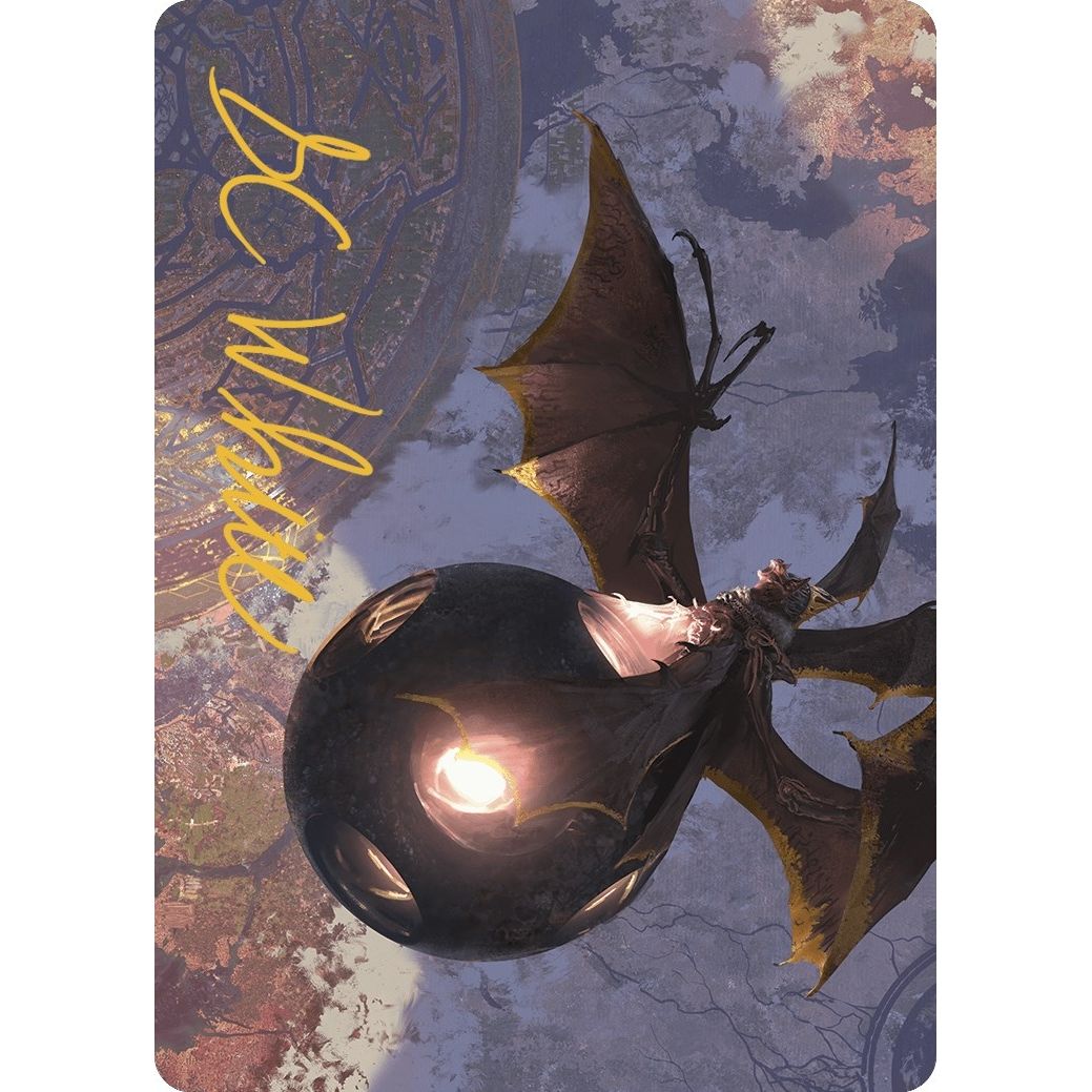 Image for Malicious Eclipse Art Card (Gold-Stamped Signature) (17) (ASLCI) - Magic: The Gathering