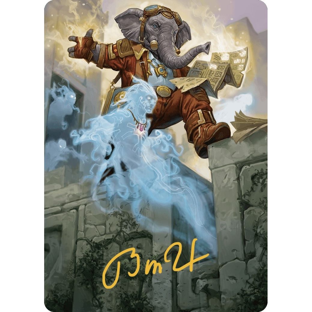 Image for Quintorius Kand Art Card (37/81) (Gold-Stamped Signature) (37) (ASLCI) - Magic: The Gathering