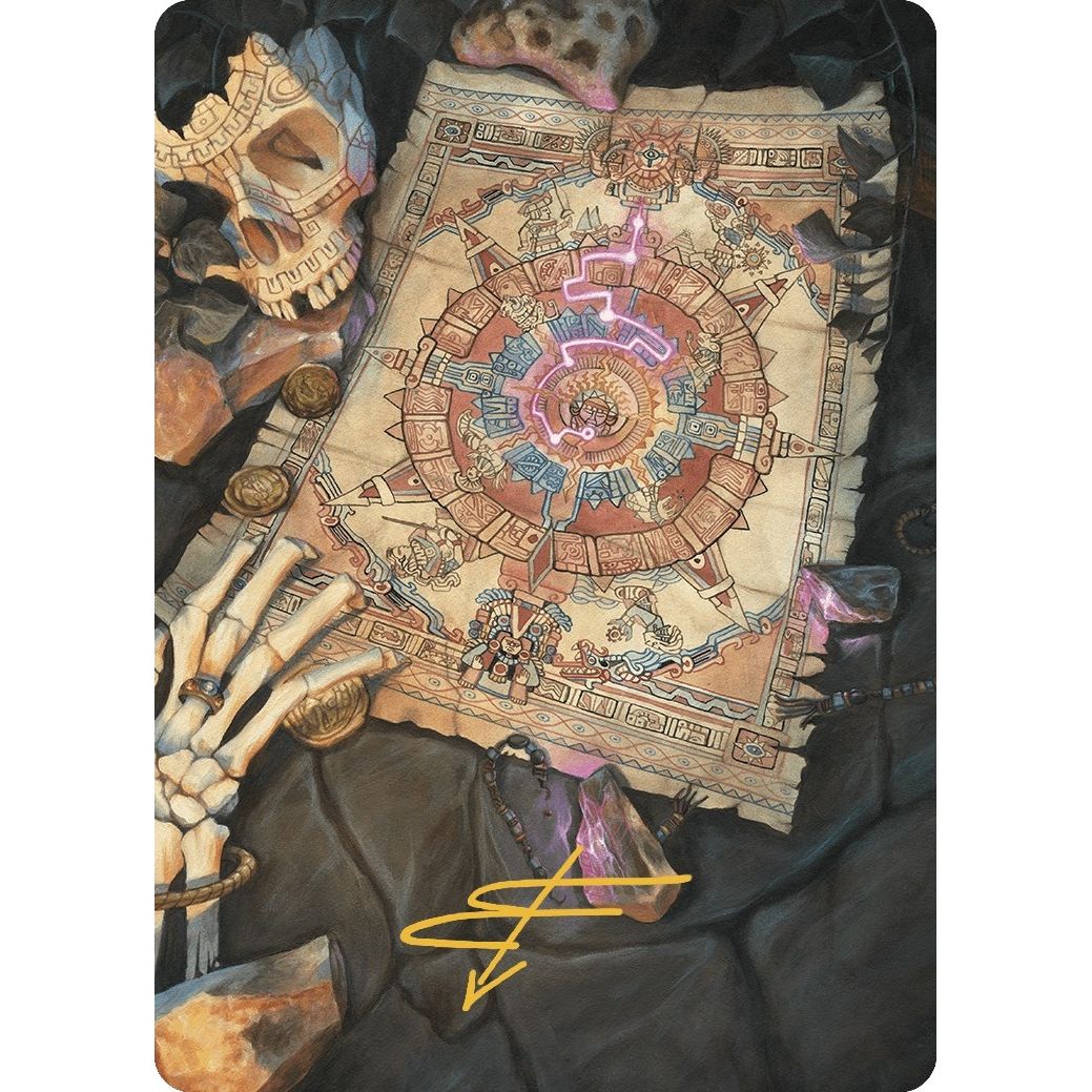 Image for Map Token Art Card (Gold-Stamped Signature) (68) (ASLCI) - Magic: The Gathering