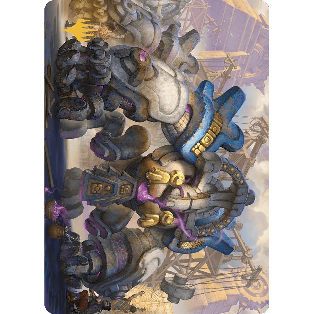Image for Master's Manufactory Art Card (Gold-Stamped Planeswalker Symbol) (34) (ASLCI) - Magic: The Gathering