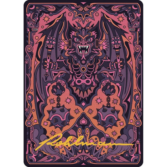 Image for Bloodletter of Aclazotz Art Card (61/81) (Gold-Stamped Signature) (61) (ASLCI) - Magic: The Gathering