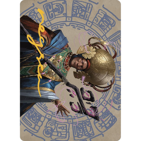 Image for Akal Pakal, First Among Equals Art Card (46/81) (Gold-Stamped Signature) (46) (ASLCI) - Magic: The Gathering