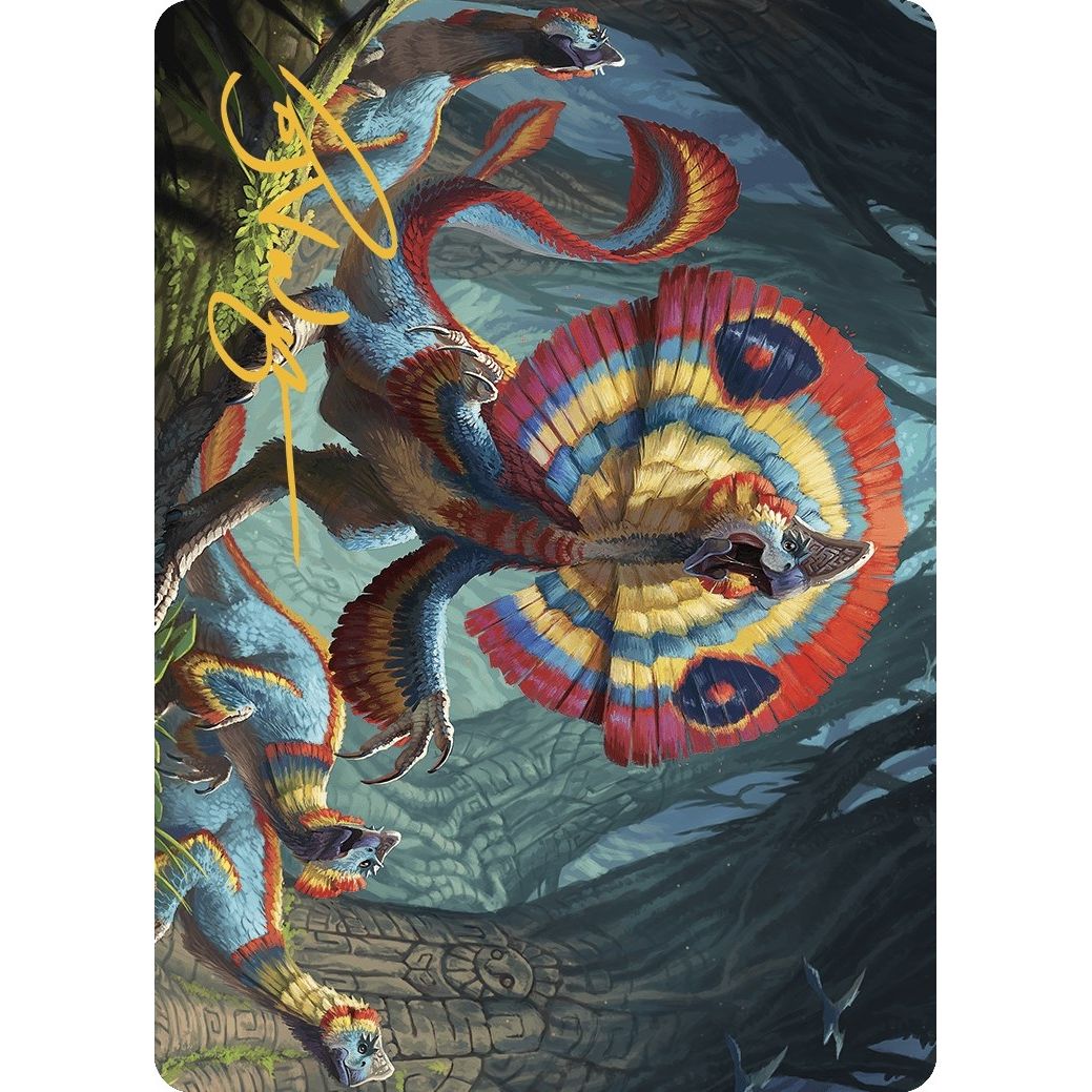Image for Sunfrill Imitator Art Card (Gold-Stamped Signature) (78) (ASLCI) - Magic: The Gathering