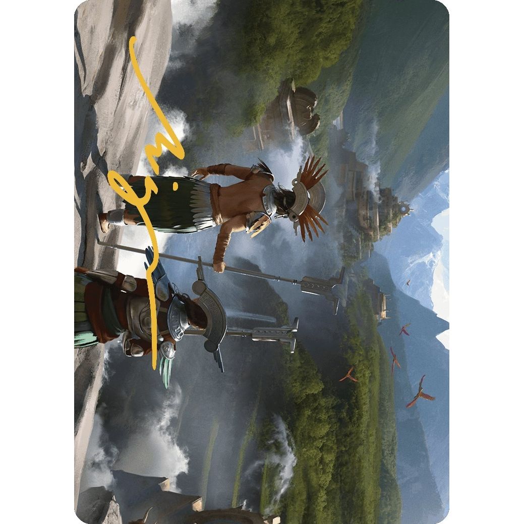 Image for Glimpse the Core Art Card (Gold-Stamped Signature) (25) (ASLCI) - Magic: The Gathering