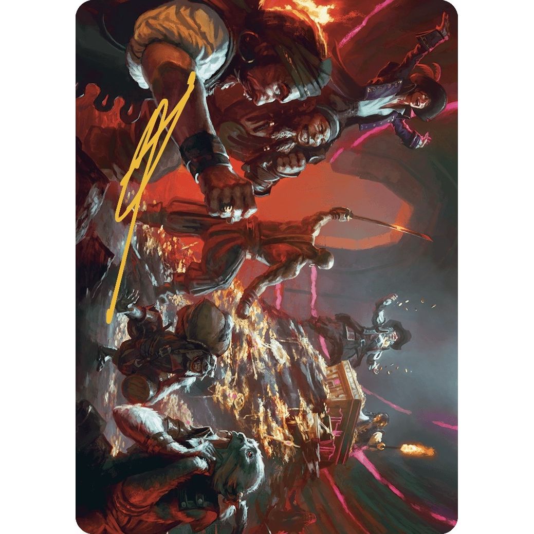 Image for Hit the Mother Lode Art Card (Gold-Stamped Signature) (19) (ASLCI) - Magic: The Gathering