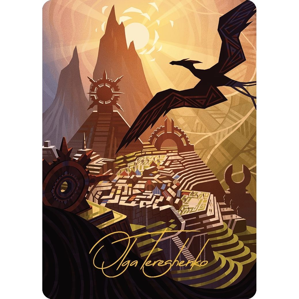 Image for Plains Art Card (Gold-Stamped Signature) (44) (ASLCI) - Magic: The Gathering