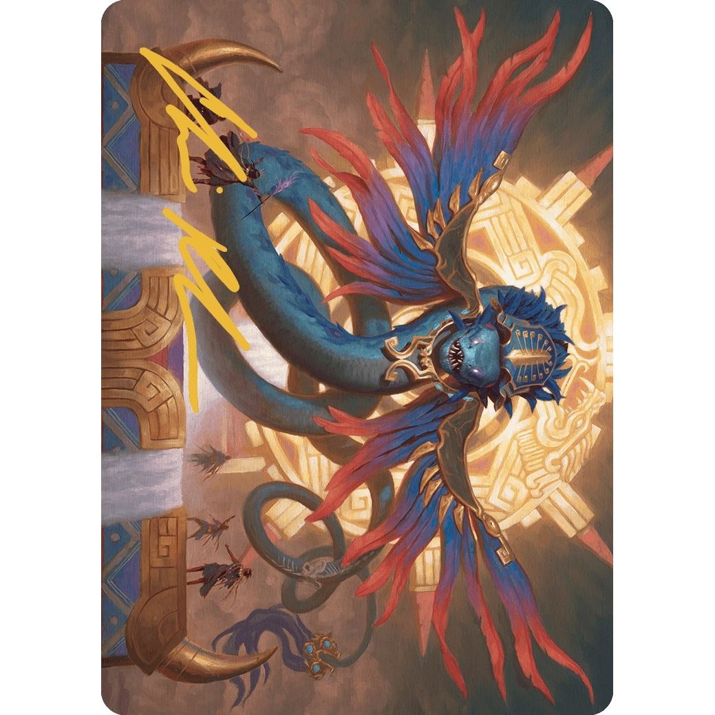 Image for Ojer Pakpatiq, Deepest Epoch Art Card (13/81) (Gold-Stamped Signature) (13) (ASLCI) - Magic: The Gathering