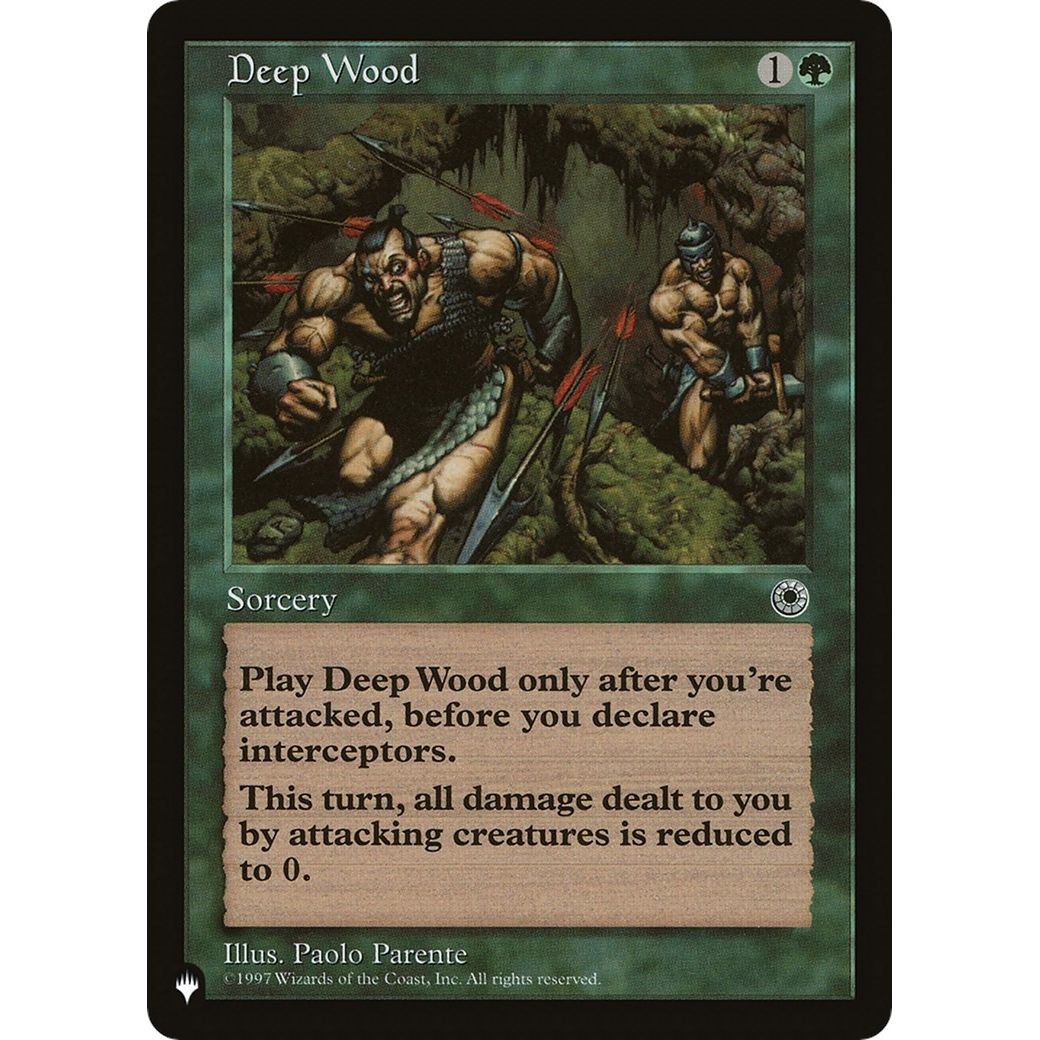 Image for Deep Wood (LIST) - Magic: The Gathering