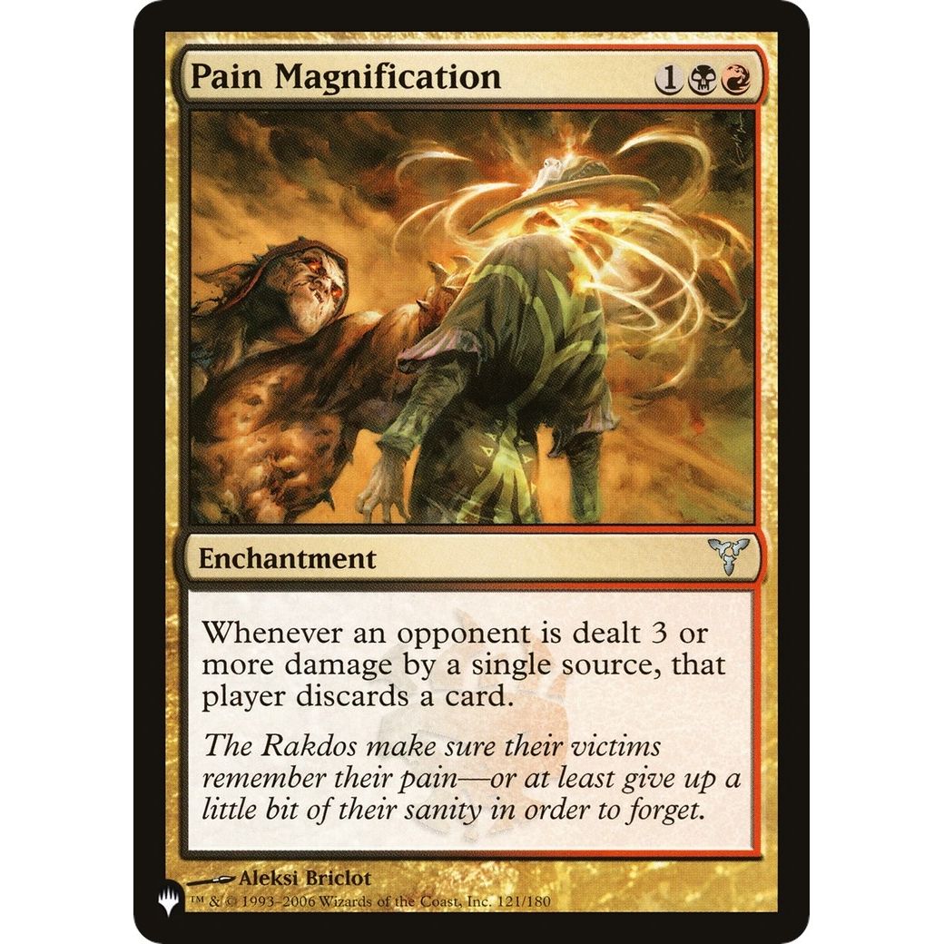 Image for Pain Magnification (121/180) (LIST) - Magic: The Gathering
