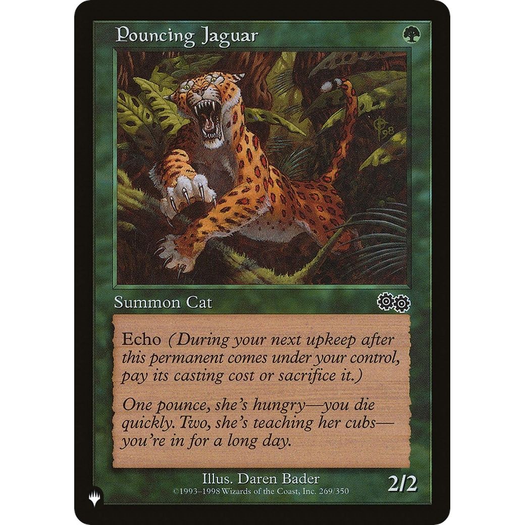 Image for Pouncing Jaguar (269/350) (LIST) - Magic: The Gathering