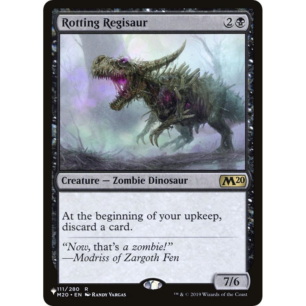 Image for Rotting Regisaur (111/280) (LIST) - Magic: The Gathering