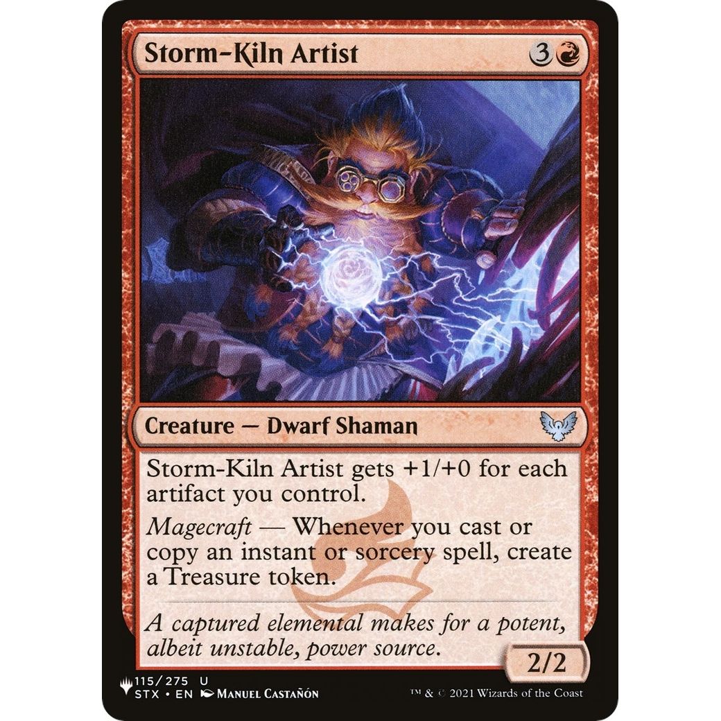 Image for Storm-Kiln Artist (115/275) (LIST) - Magic: The Gathering