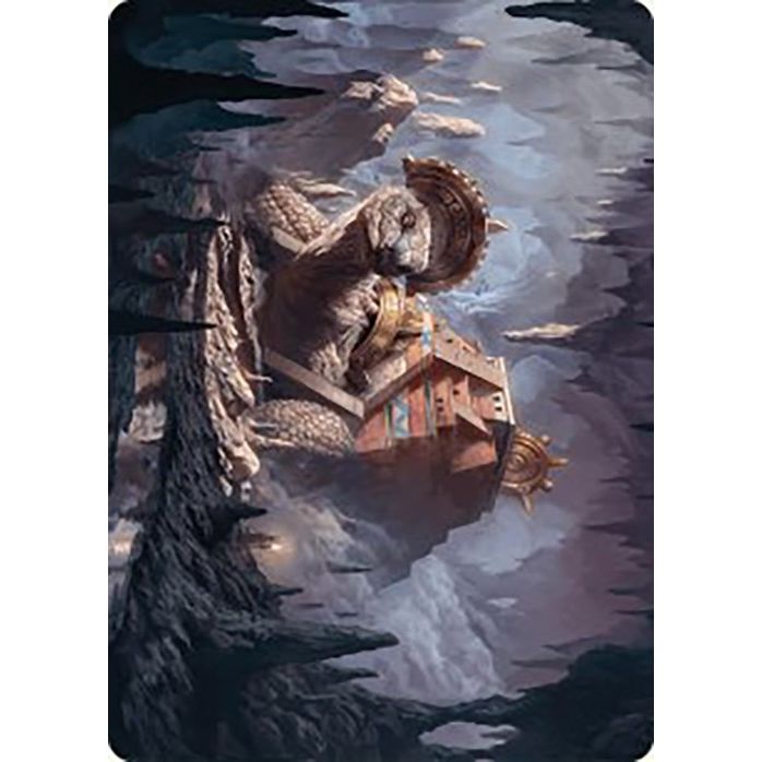 Image for Bedrock Tortoise Art Card (23) (ASLCI) - Magic: The Gathering