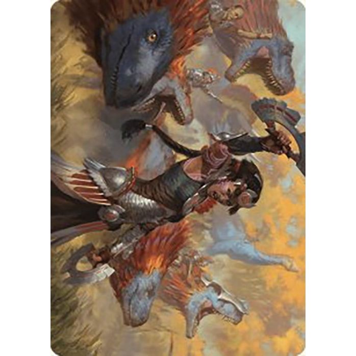 Image for Huatli, Poet of Unity Art Card (27) (ASLCI) - Magic: The Gathering