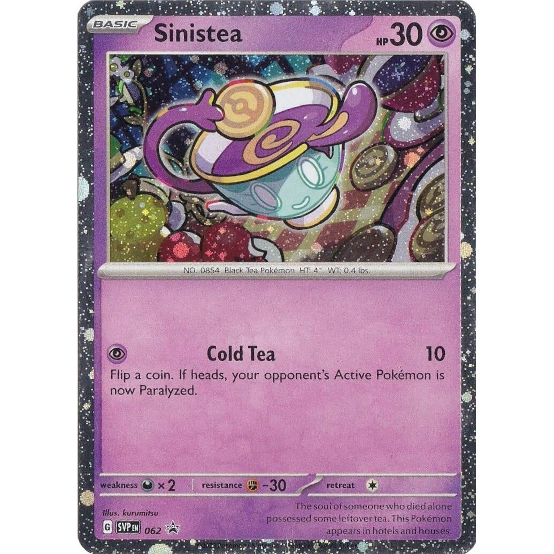 Image for Sinistea - 062 (062) (SVP) - Pokemon