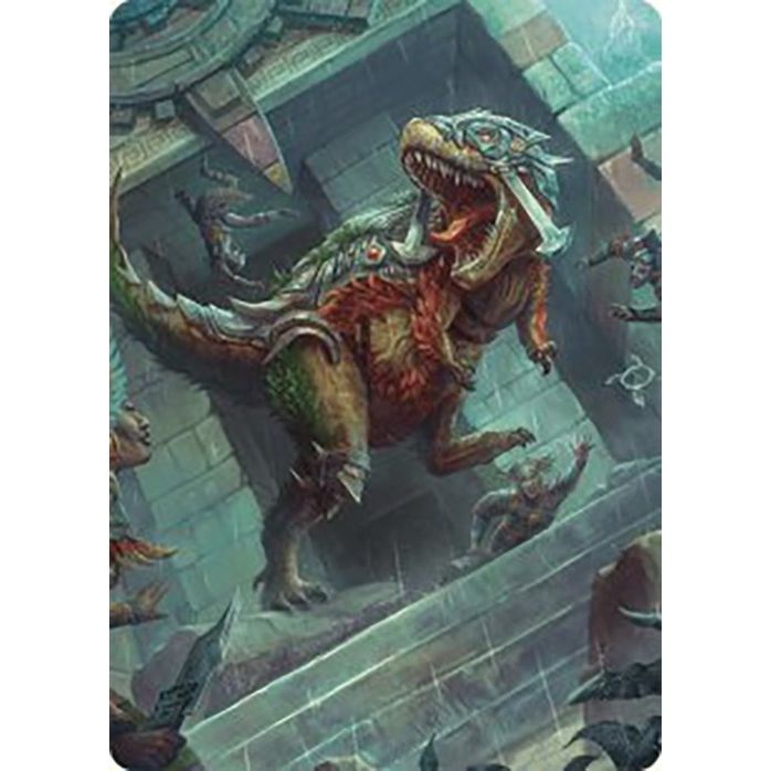Image for Carnage Tyrant Art Card (66) (ASLCI) - Magic: The Gathering