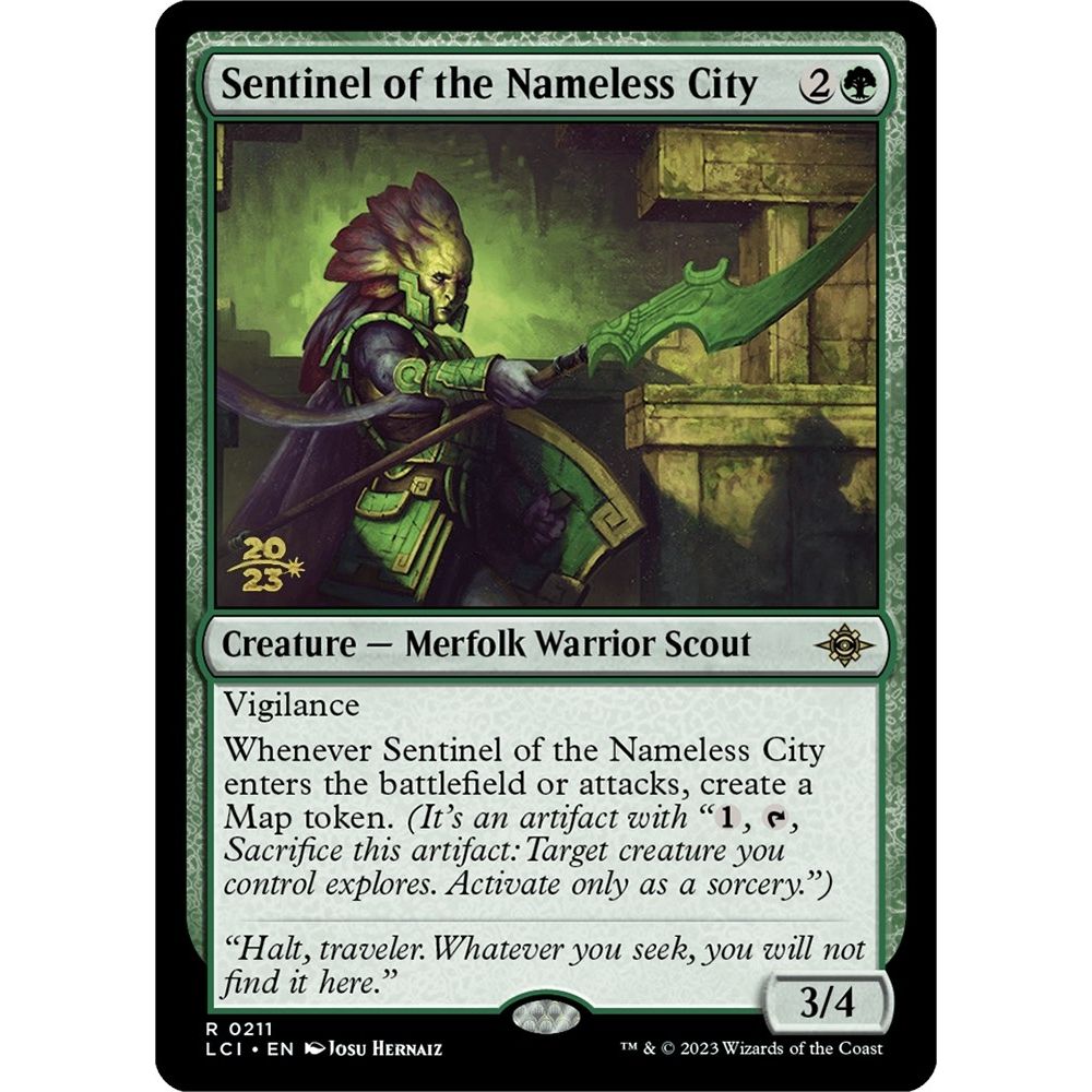 Image for Sentinel of the Nameless City (211) (PRE) - Magic: The Gathering