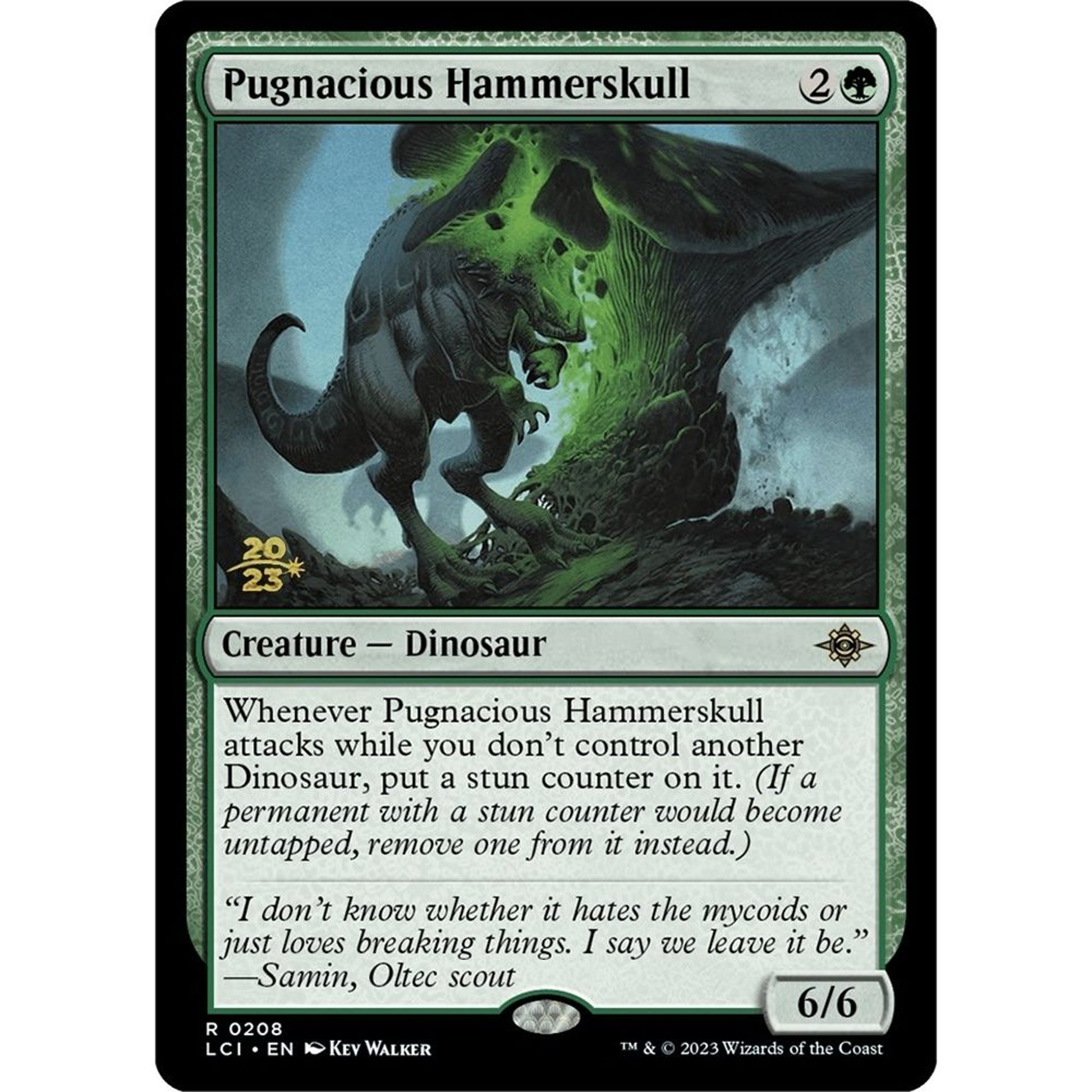 Image for Pugnacious Hammerskull (208) (PRE) - Magic: The Gathering