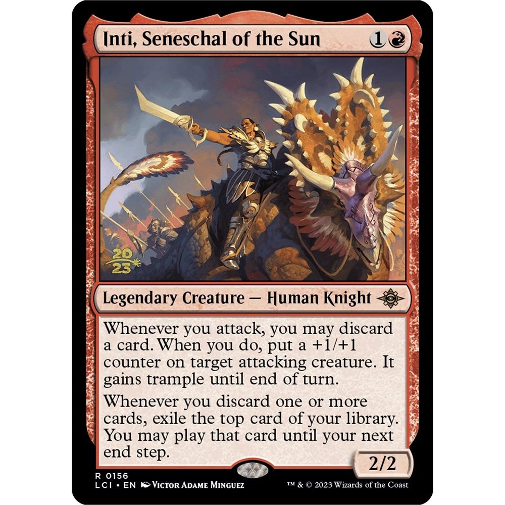 Image for Inti, Seneschal of the Sun (156) (PRE) - Magic: The Gathering