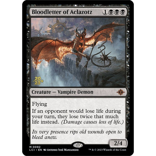 Image for Bloodletter of Aclazotz (92) (PRE) - Magic: The Gathering