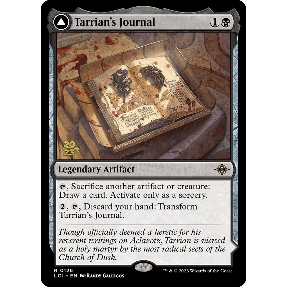Image for Tarrian's Journal (126) (PRE) - Magic: The Gathering