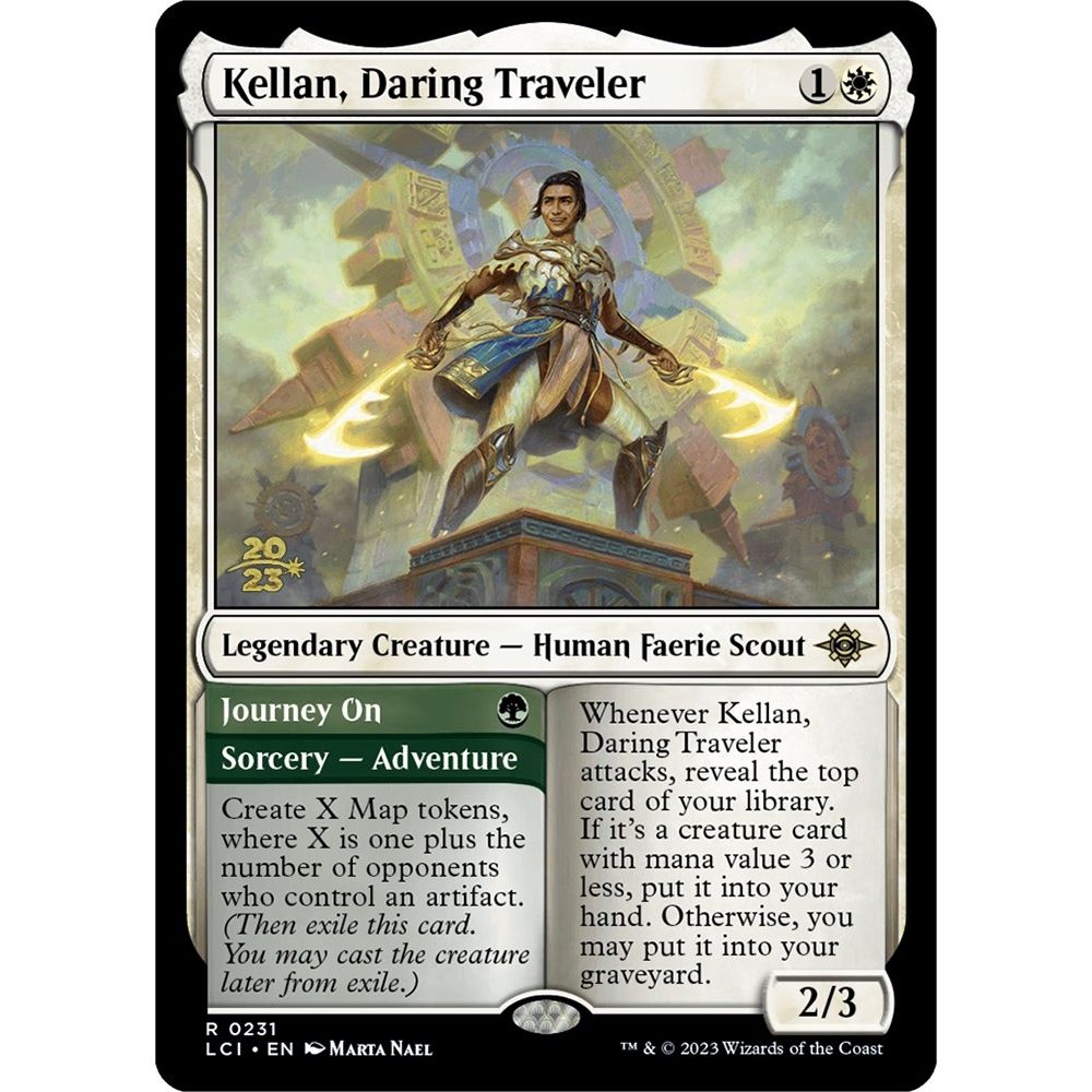 Image for Kellan, Daring Traveler (231) (PRE) - Magic: The Gathering