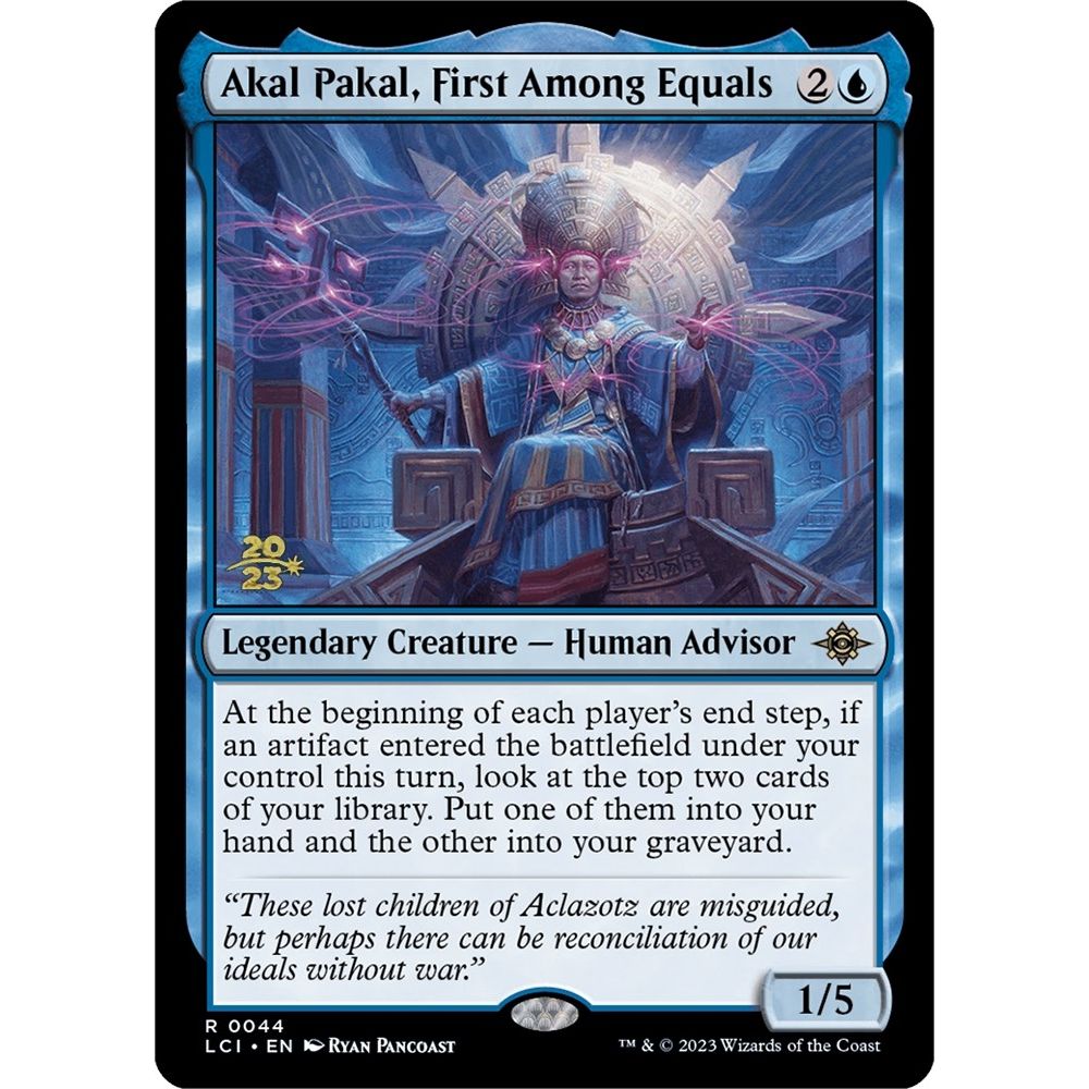 Image for Akal Pakal, First Among Equals (44) (PRE) - Magic: The Gathering
