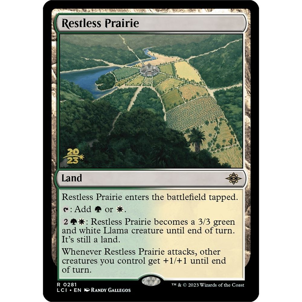 Image for Restless Prairie (281) (PRE) - Magic: The Gathering
