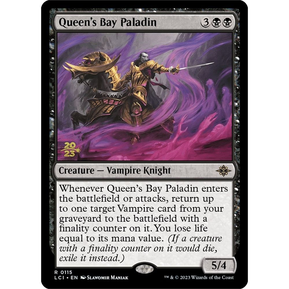 Image for Queen's Bay Paladin (115) (PRE) - Magic: The Gathering