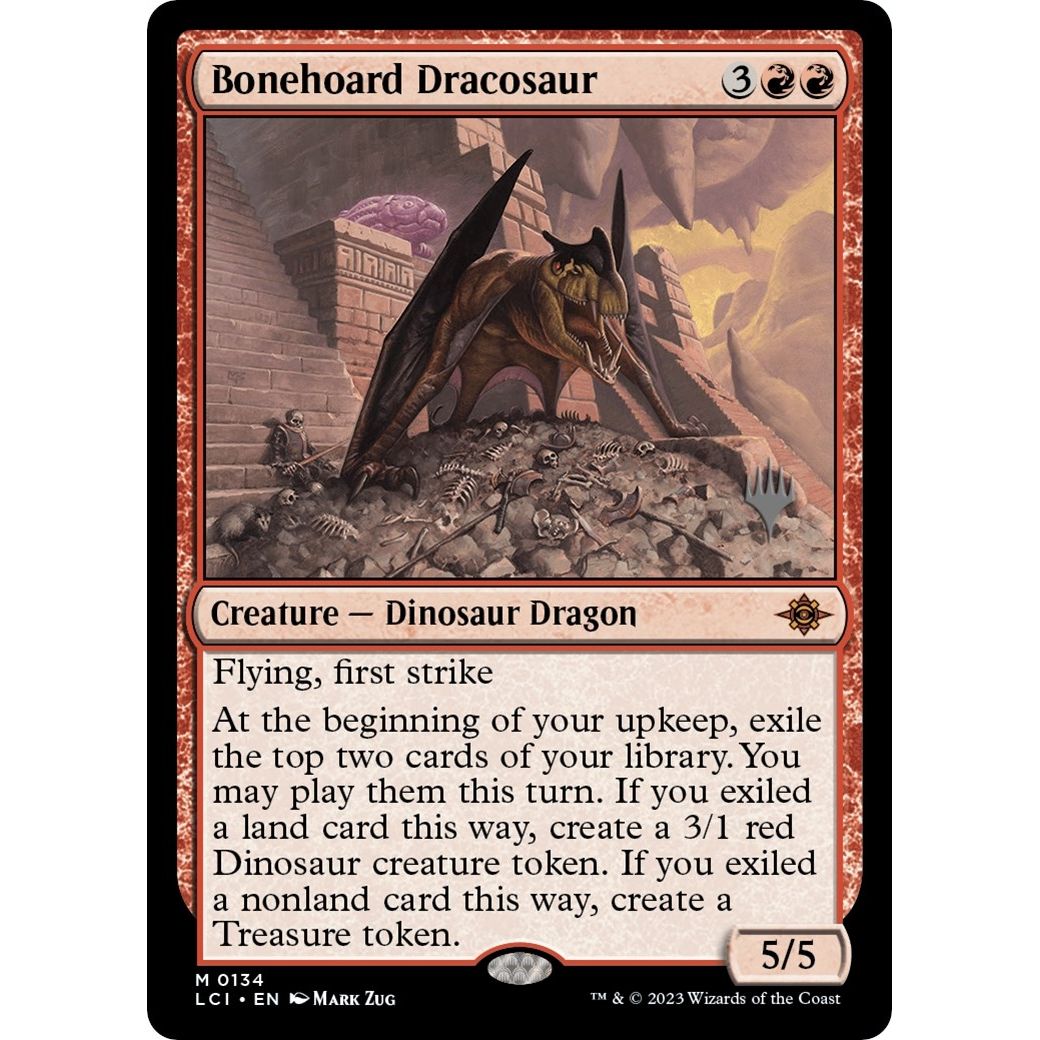 Image for Bonehoard Dracosaur (134) (PPLCI) - Magic: The Gathering