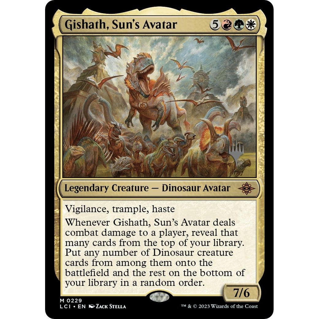 Image for Gishath, Sun's Avatar (229) (PPLCI) - Magic: The Gathering