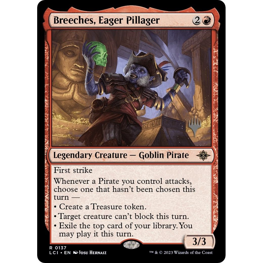 Image for Breeches, Eager Pillager (137) (PPLCI) - Magic: The Gathering