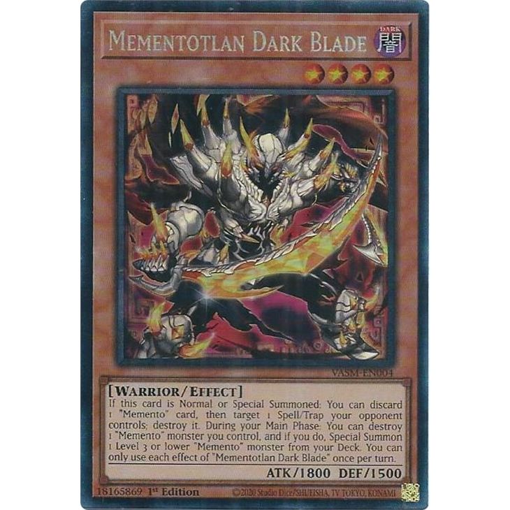 Image for Mementotlan Dark Blade (CR) (VASM-EN004) (VASM) - YuGiOh